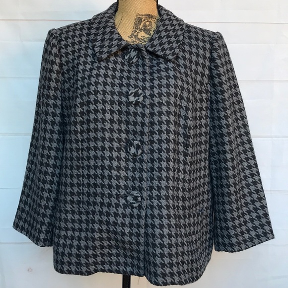 Style & Co. Jackets & Blazers - Style & Co Houndstooth Blazer
